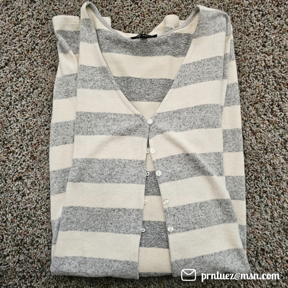 Lane Bryant Button-Front Knit Duster - Picture 5 of 7